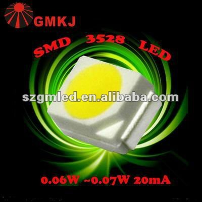 Excellent 3528 smd led specifications attached, White color and RGB